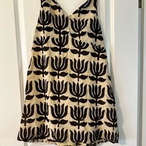 Môme Black and Cream Striped Top